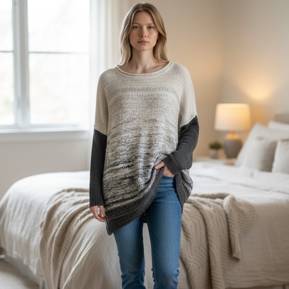 Free People Sweaters - Free People Dolman Sleeve Striped Sweater